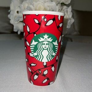 Starbucks 2016 Holiday Lights Tumbler From the Red Cup Holiday Season Collection